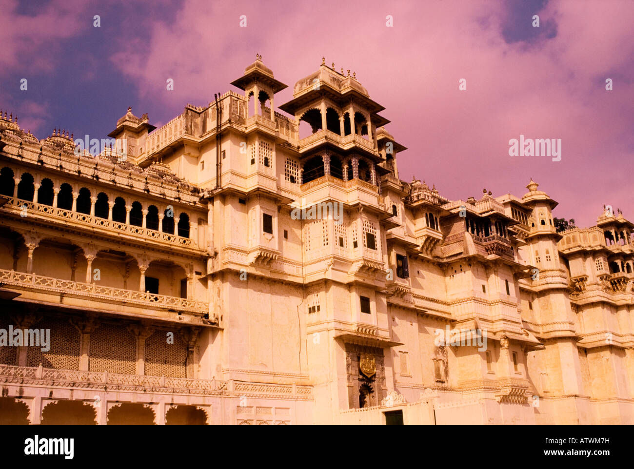 City Palace, Udaipur, Rajasthan, India Stock Photo