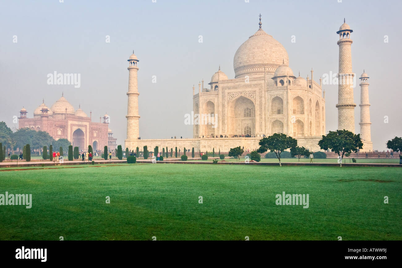 taj-mahal-at-sunrise-agra-india-stock-photo-alamy