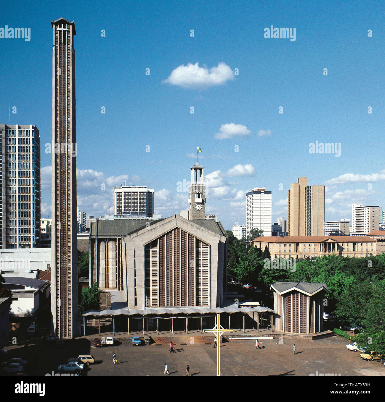 Holy Trinity Roman Catholic Cathedral Nairobi Kenya East Africa Stock 