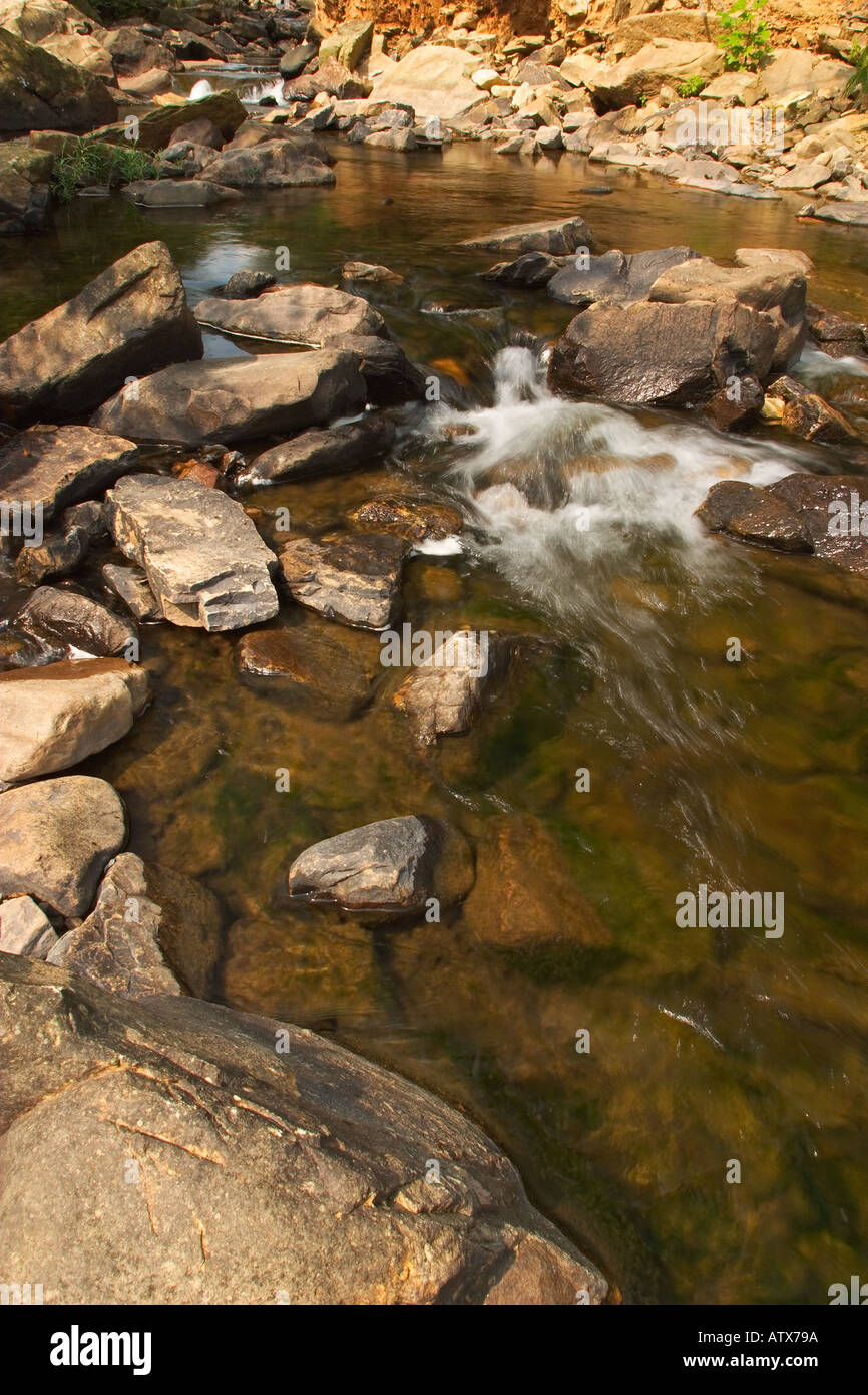 Scenic View at Johnnies Creek along Little River Little River Canyon