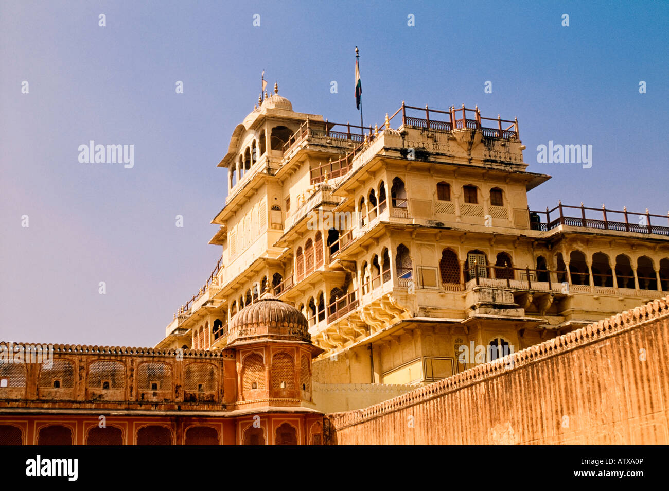City Palace, Jaipur, Rajasthan, India Stock Photo