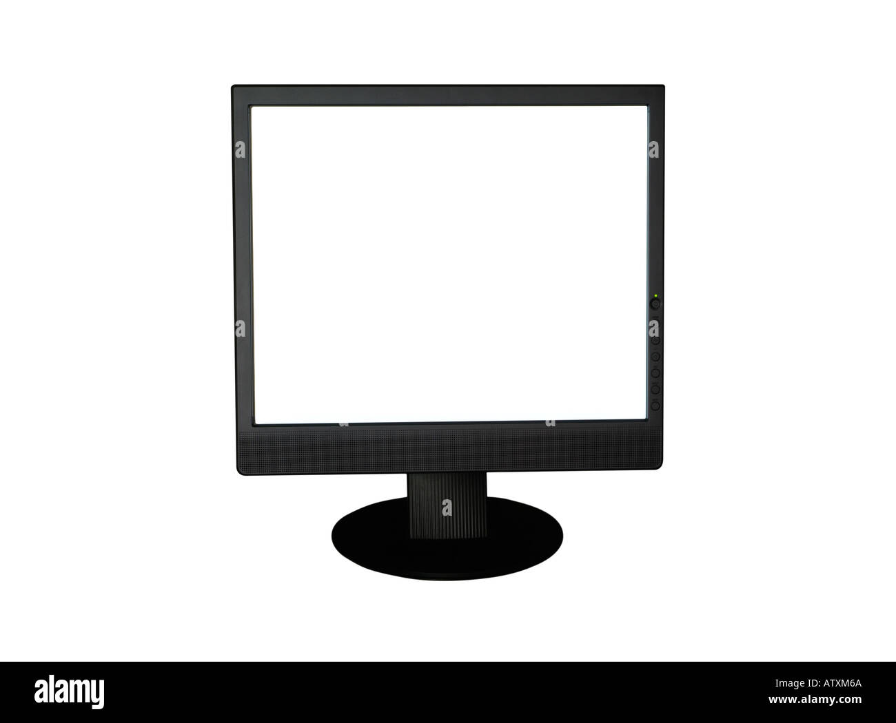 Blank Computer Screen Stock Photo - Alamy