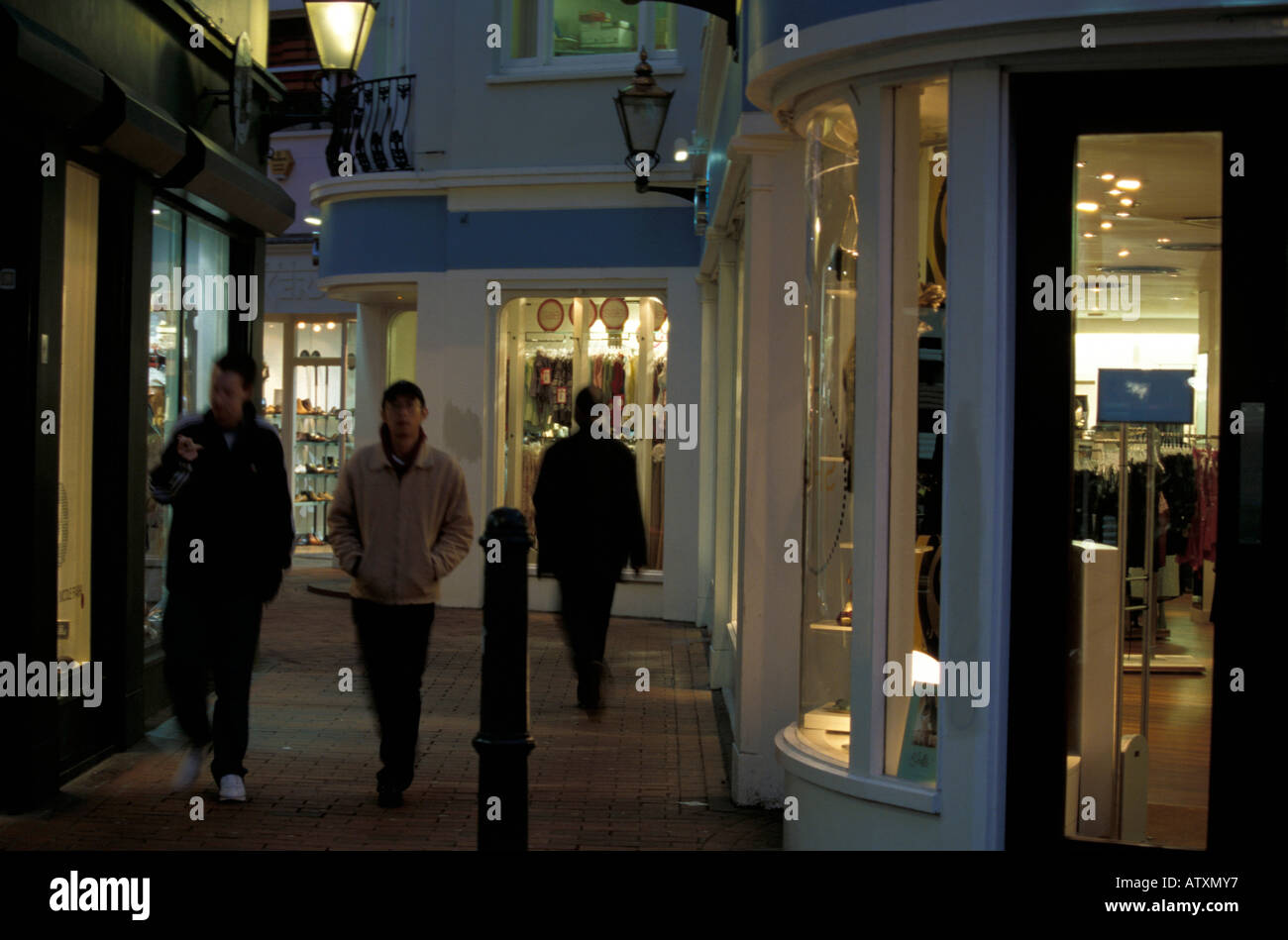 The Lanes Brighton South East England England Uk Europe Stock Photo - Alamy