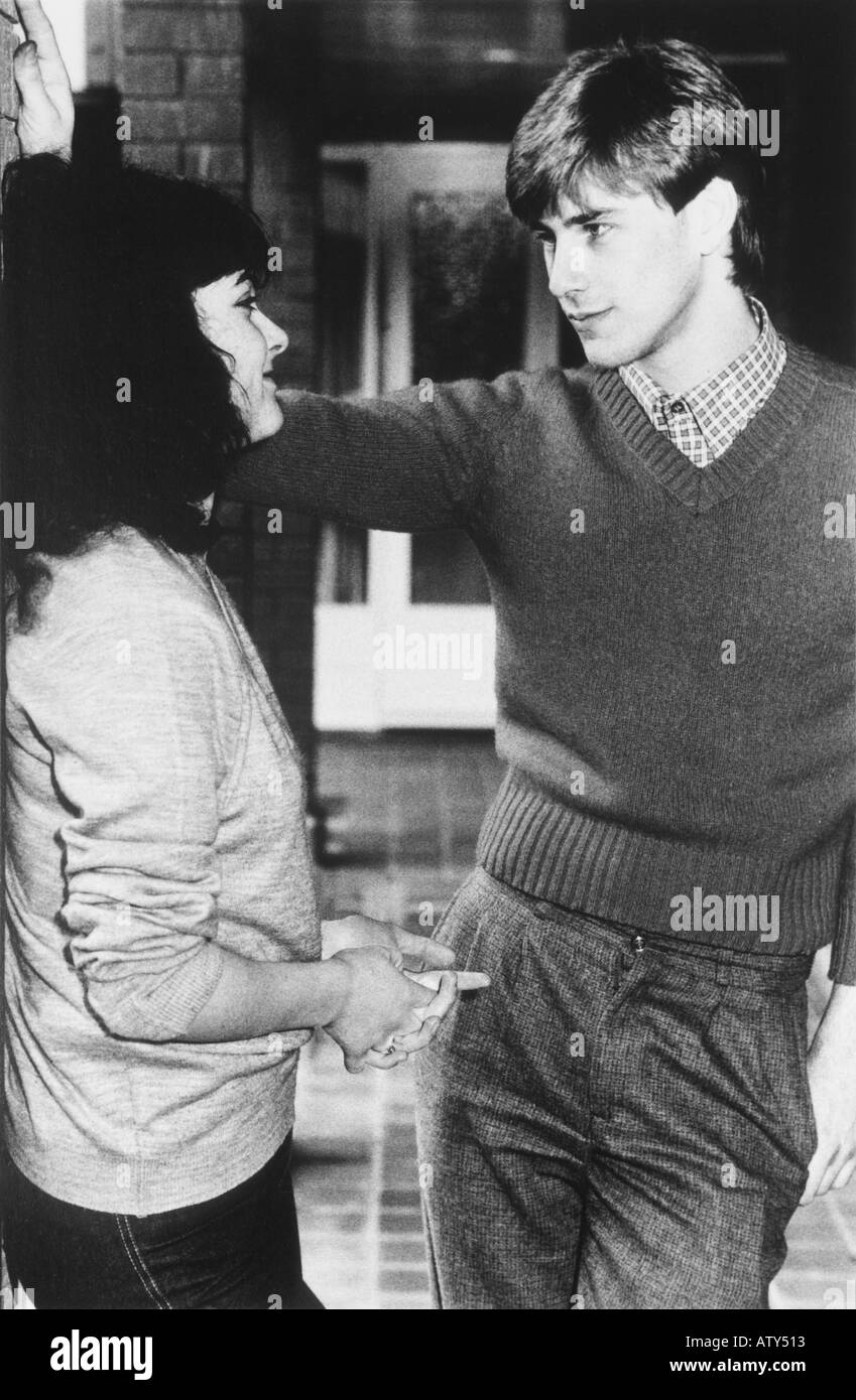 black and white 80s fashion