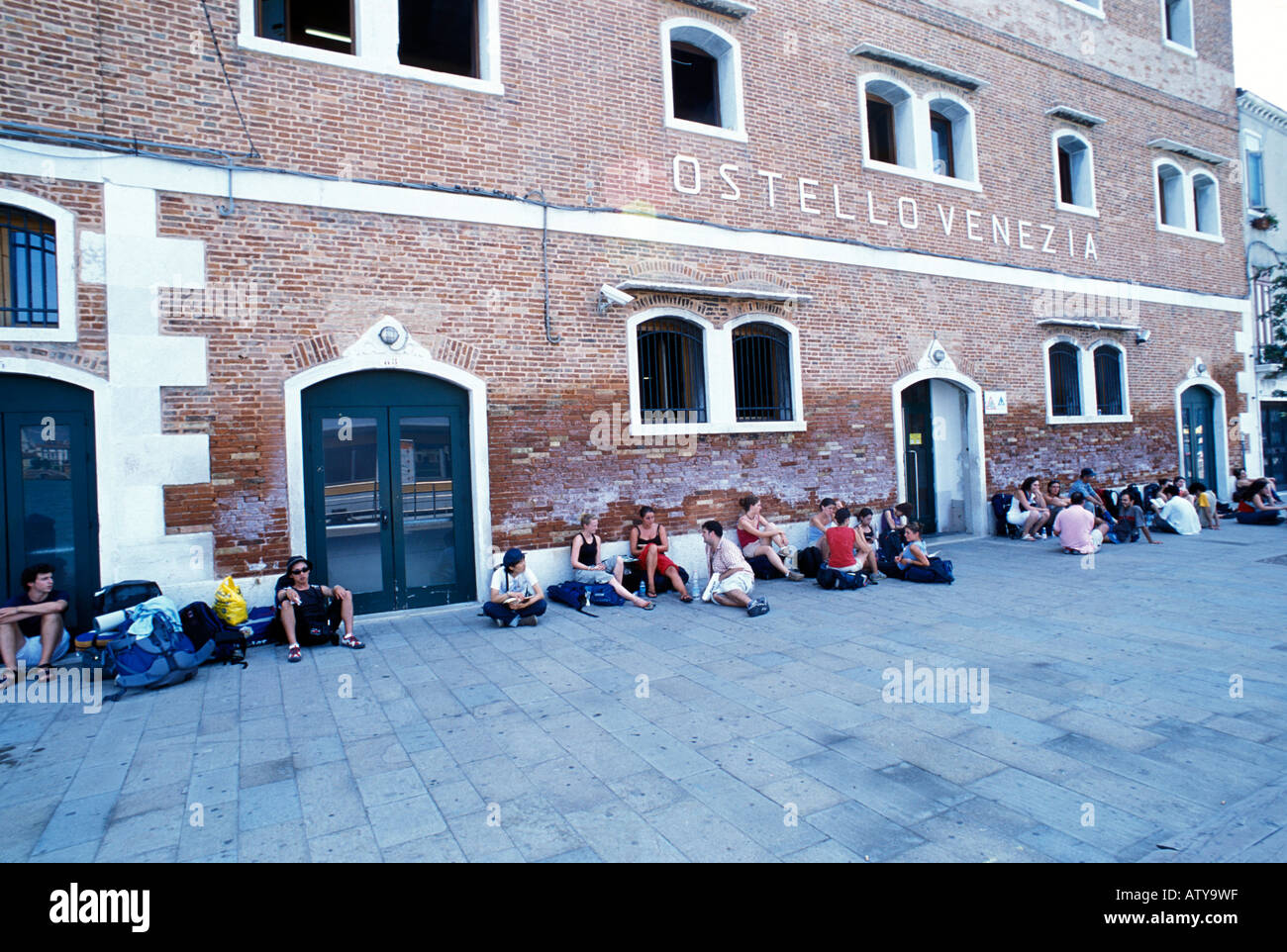 Youth hostel Giudecca island Venice Veneto Italy Stock Photo - Alamy, image size:1300x962