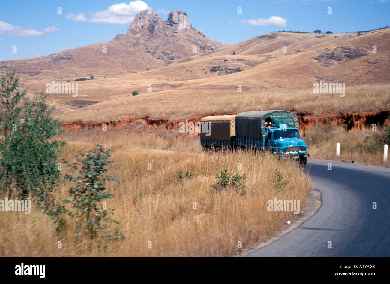 Route Nationale 7 Madagascar Africa Stock Photo Alamy