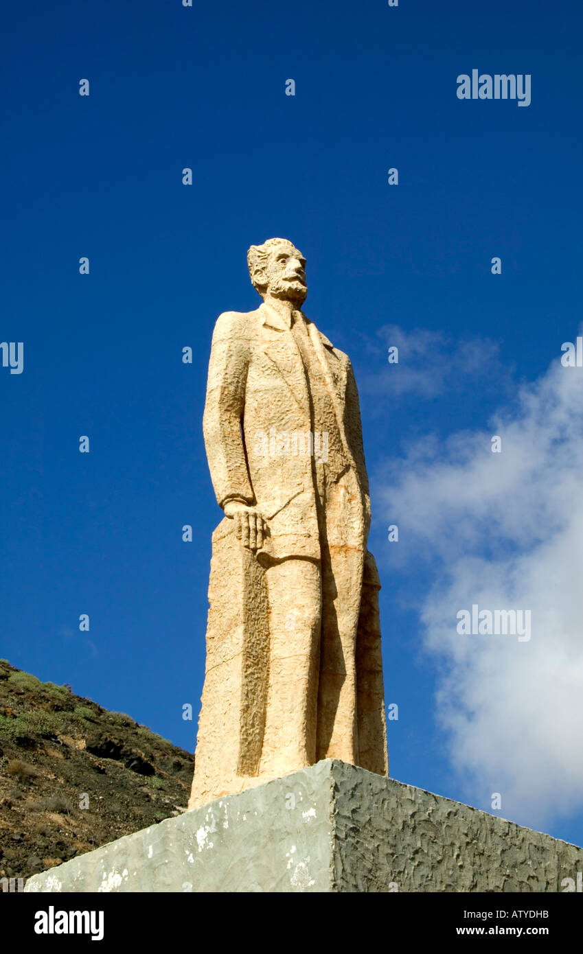 Monument de Unamuno Tindaya Stock Photo Alamy