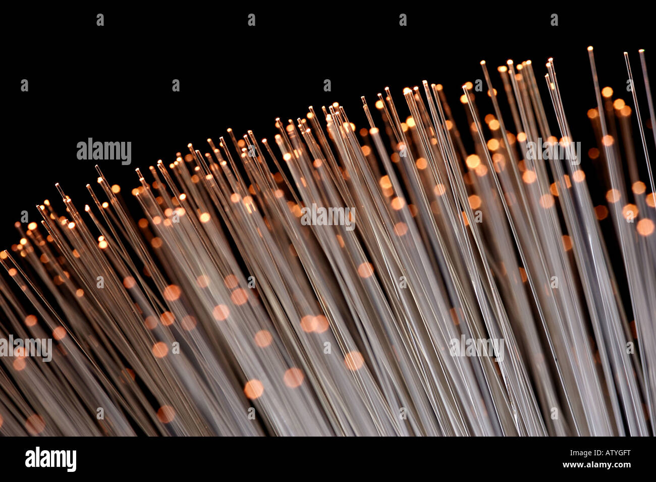 Fiber Optics Stock Photo