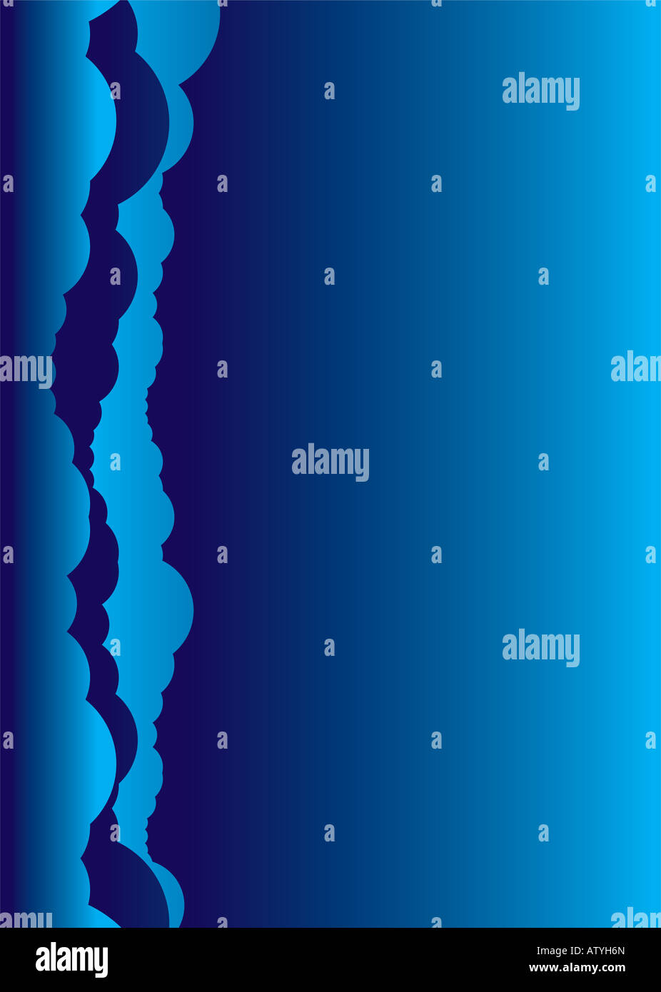 Abstract blue background with plenty of copy space Stock Photo - Alamy