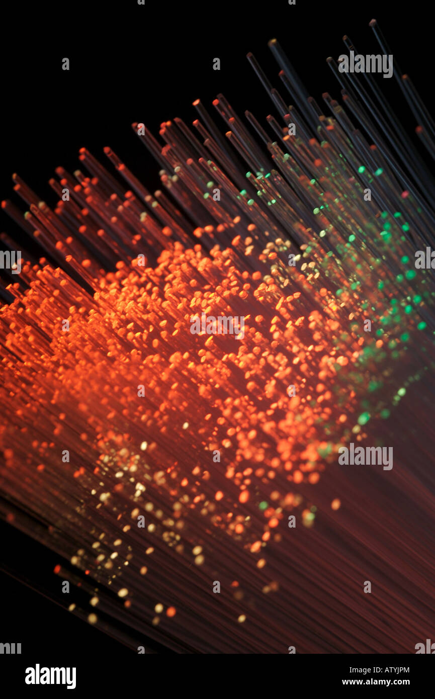Optical fiber cable highway hi-res stock photography and images - Alamy
