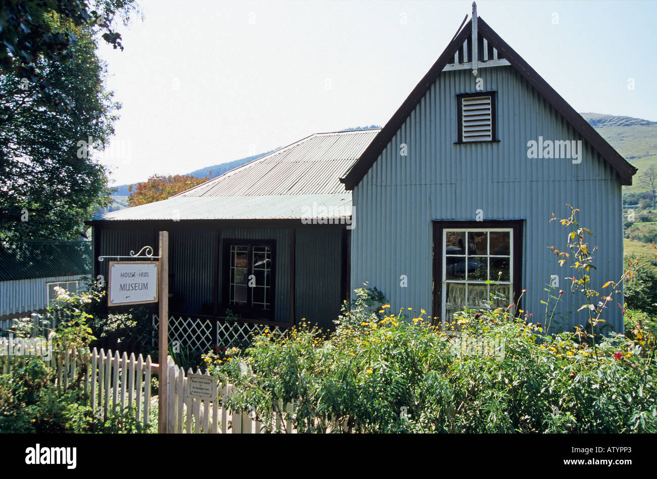 Blyde River Canyon Pilgrims Rest Old Miners Cottage Stock Photo