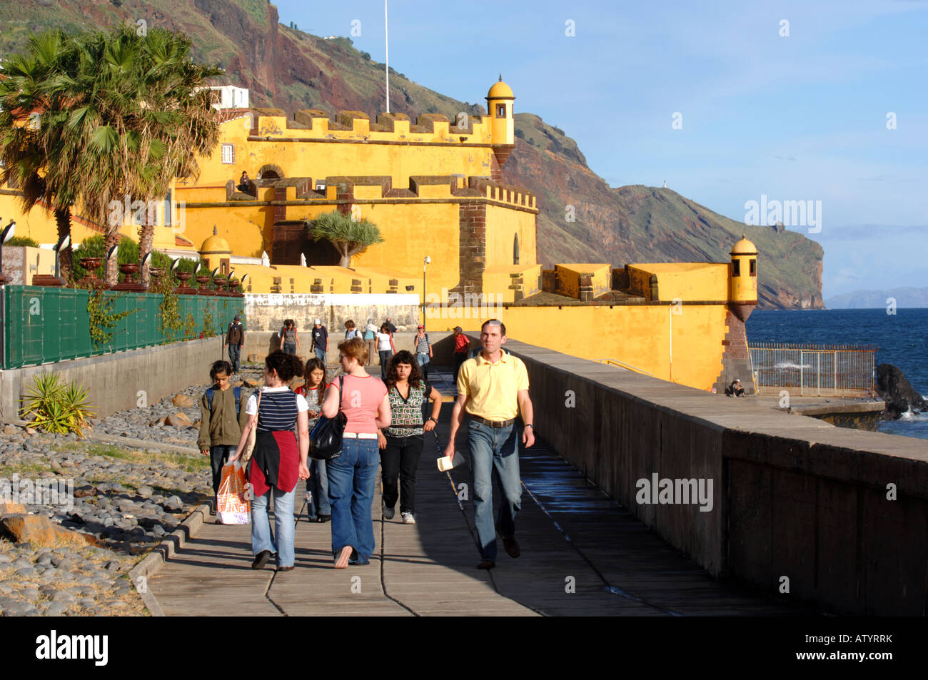 'Museum of Contemporary Art', 'Sao Tiago Fort', Funchal, Madeira Stock Photo
