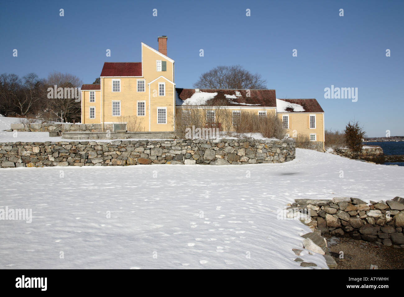 Wentworth Coolidge Mansion Located in Portsmouth New Hampshire USA