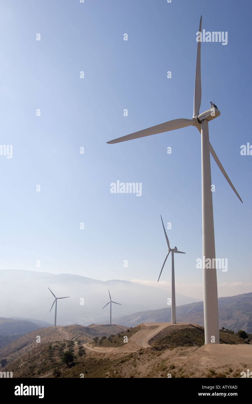 Wind Generators Spain Stock Photo