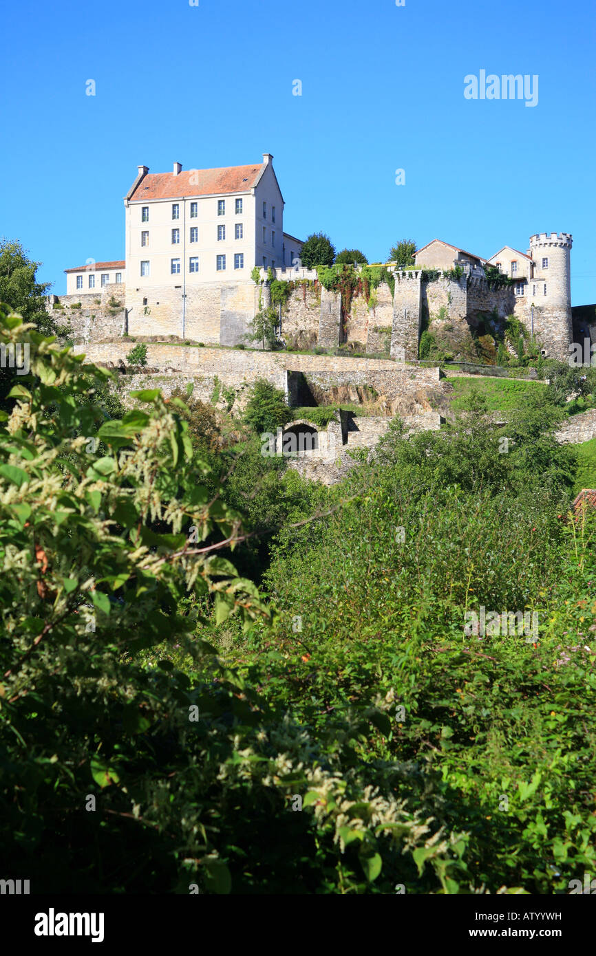 View of Nontron, Dordogne, France Stock Photo Alamy