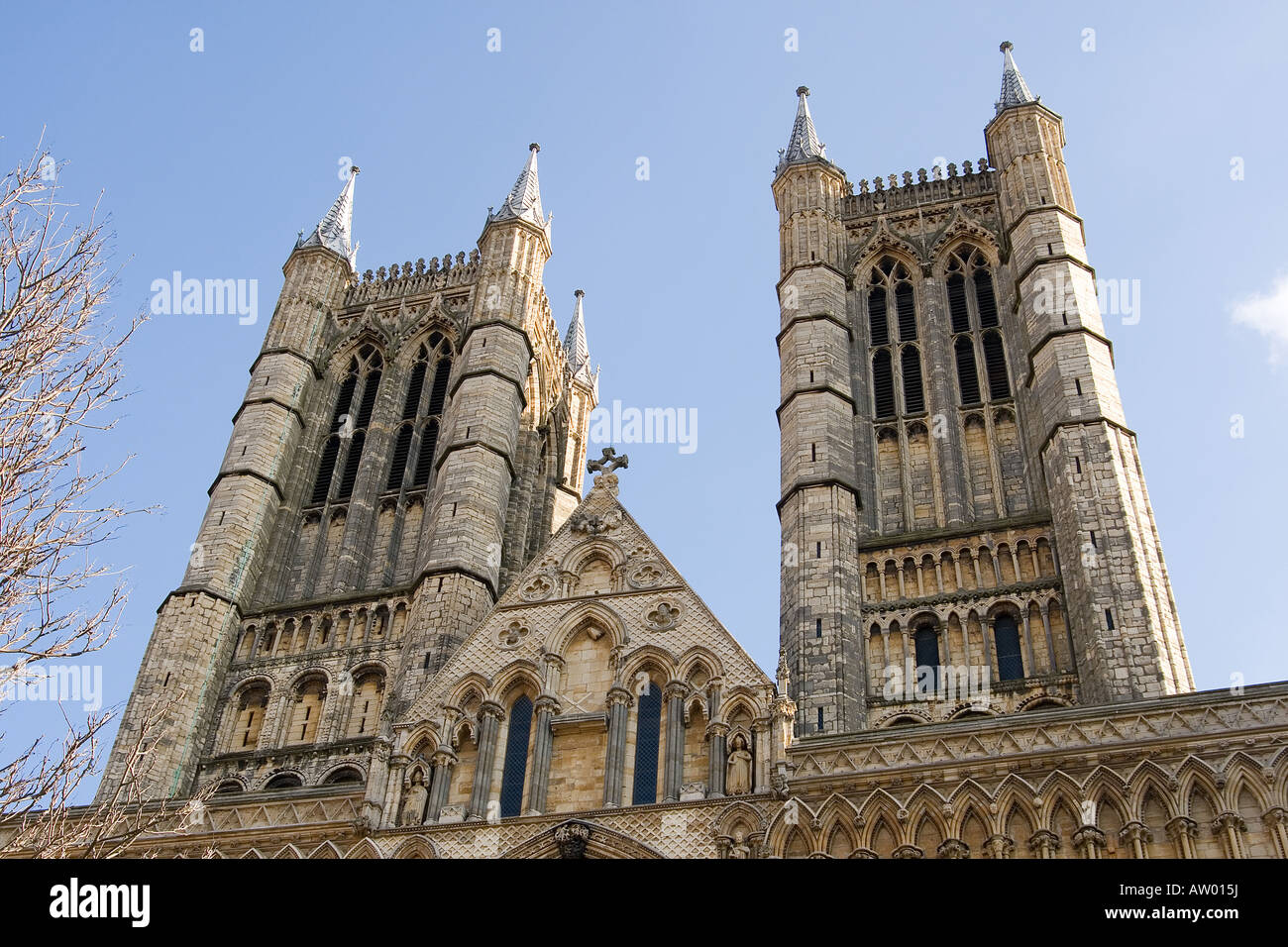 Sculpture lincoln cathedral england hires stock photography and images