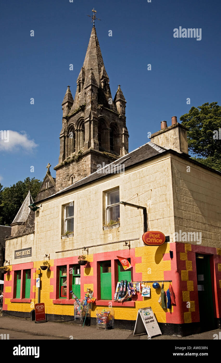Tobermory Post Office in Scotland,UK Stock Photo Alamy