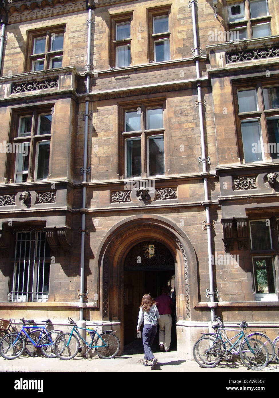 Gonville Caius College Cambridge University Stock Photo