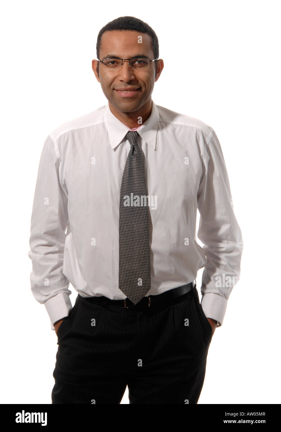 Relaxed businessman Stock Photo