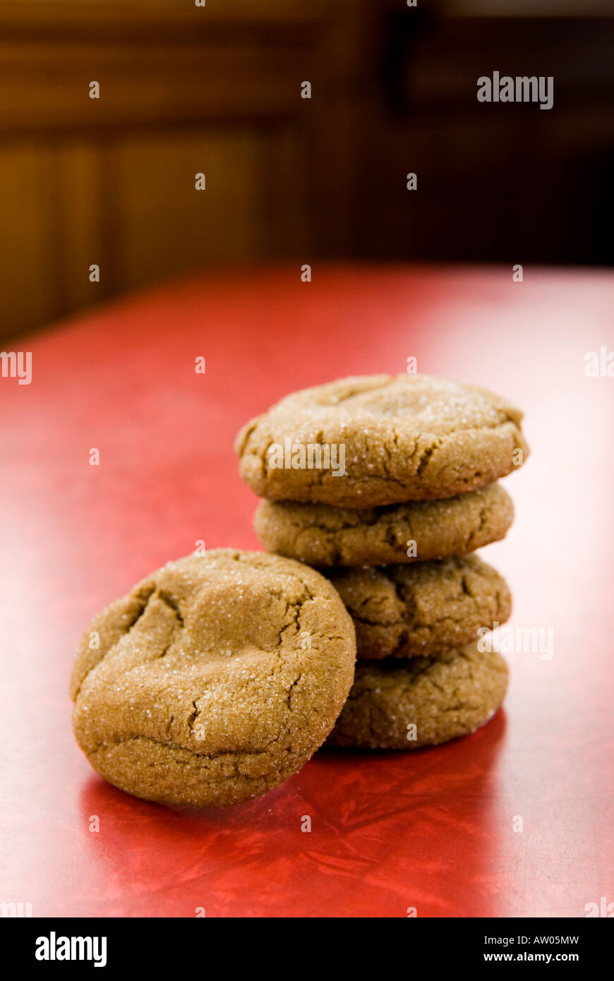 a stack of fresh baked cookies Stock Photo Alamy