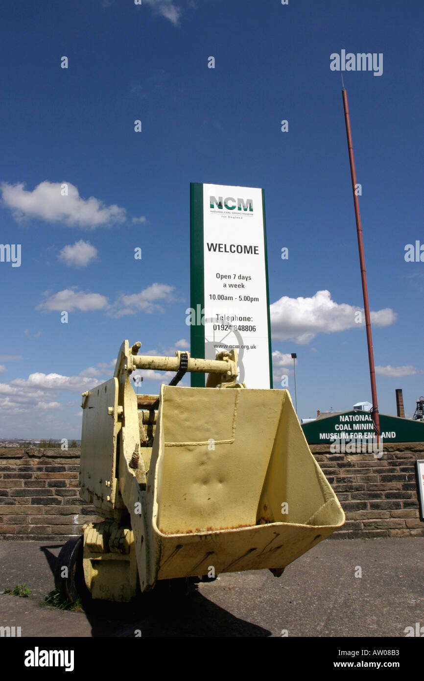 National Coal Mining Museum for England Wakefield West Yorkshire Stock Photo