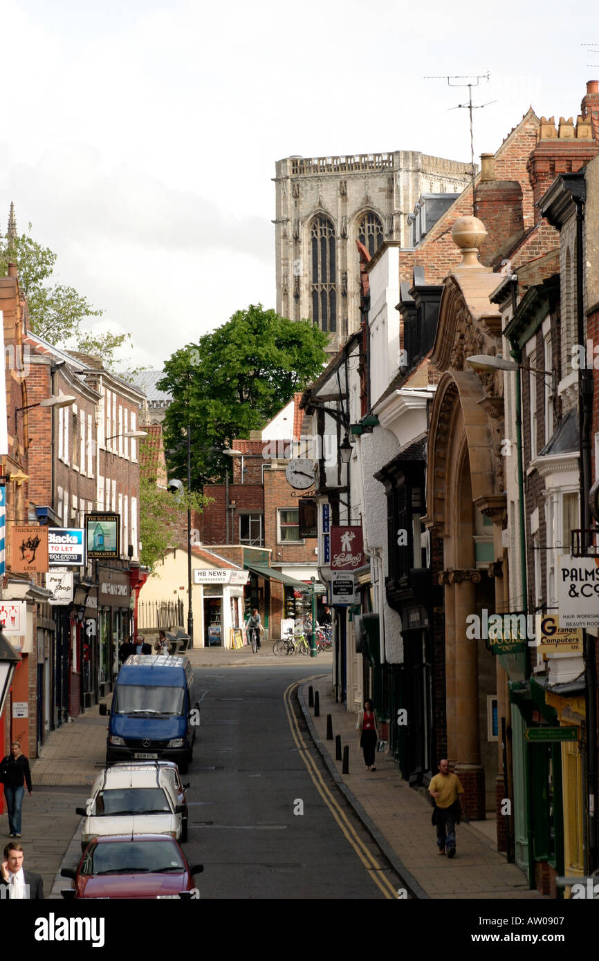 Fossgate York Stock Photo Alamy