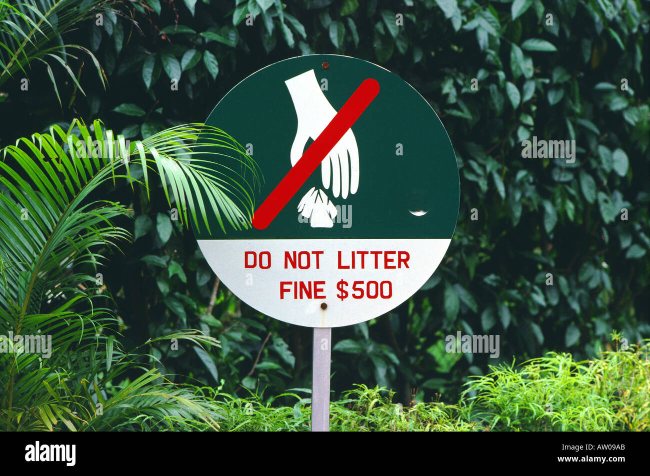 Do Not Litter Sign Singapore Illustrating Social Control 45 OFF