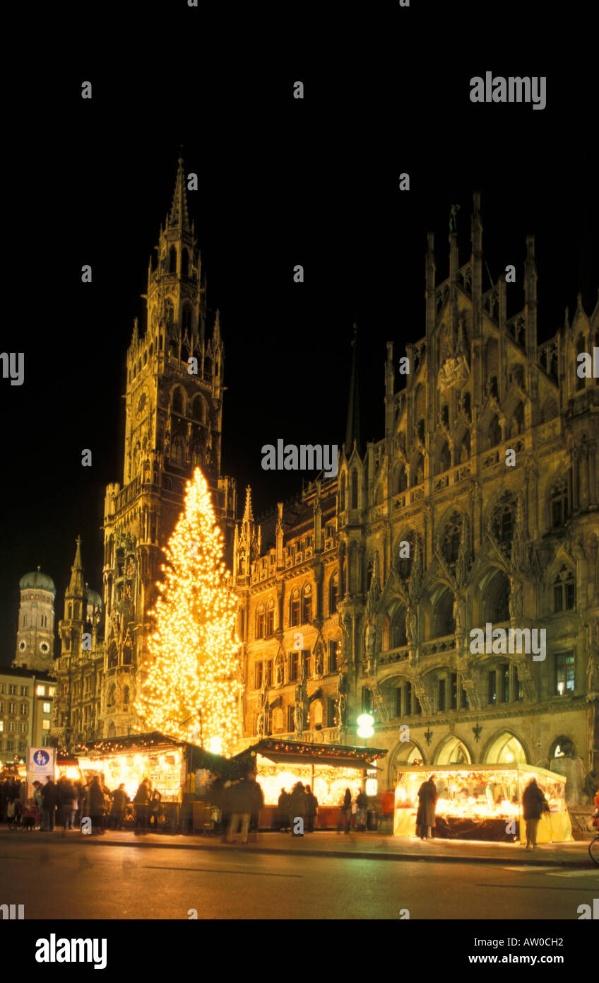 New Town Hall Munich Germany Europe Stock Photo Alamy