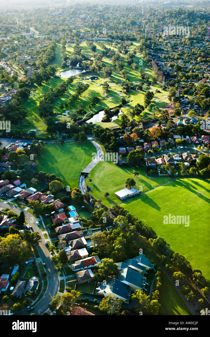 Golf course, Australia Stock Photo Alamy