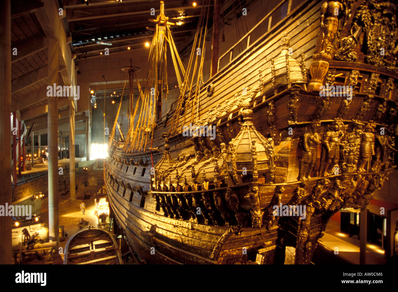 Regalskeppet Vasa Vasa Museum Stockholm Sweden Europe Stock Photo ...
