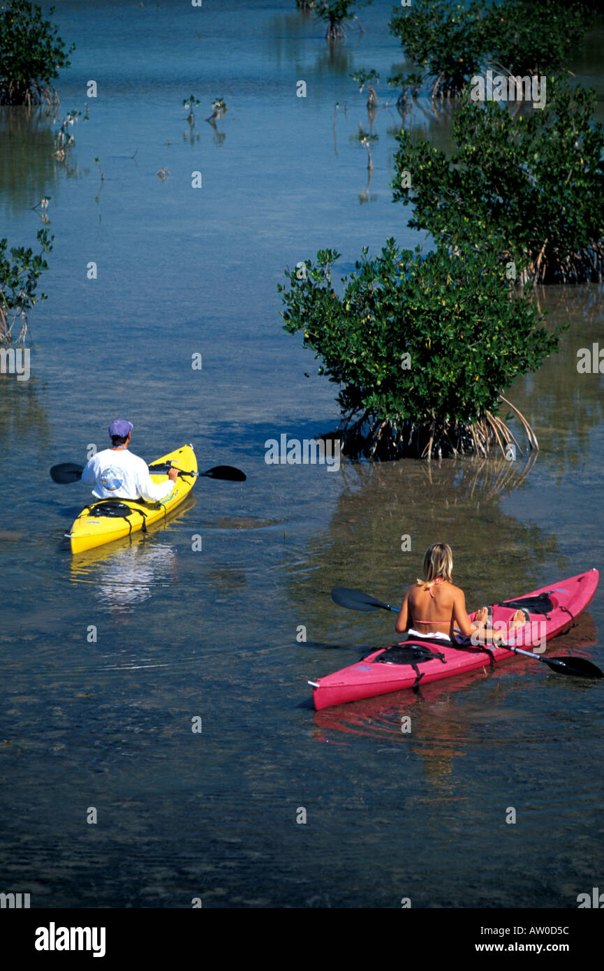 Florida Keys Kayaking Big Pine Key Stock Photo Alamy