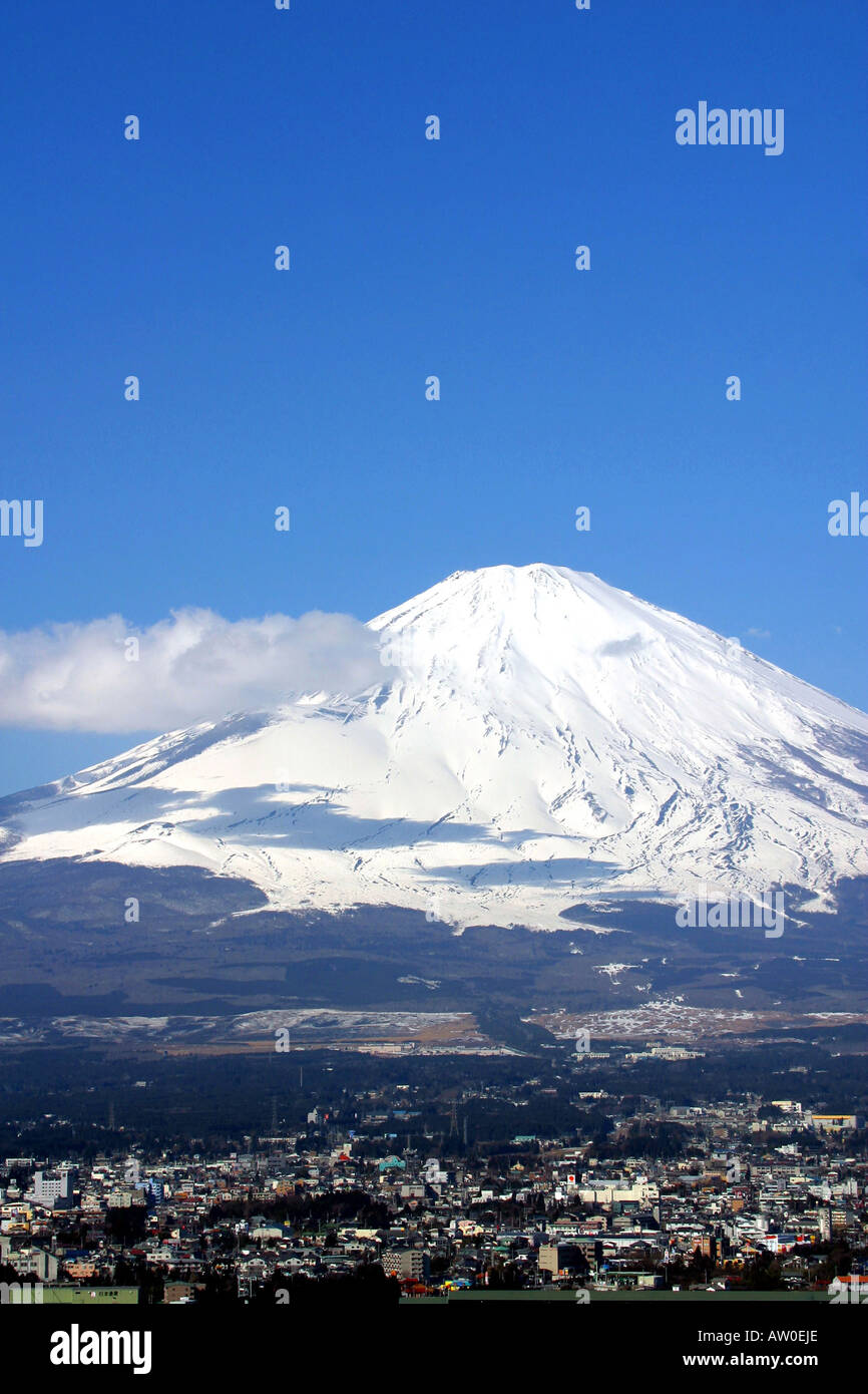 Fuji mountain Japan Asia Stock Photo