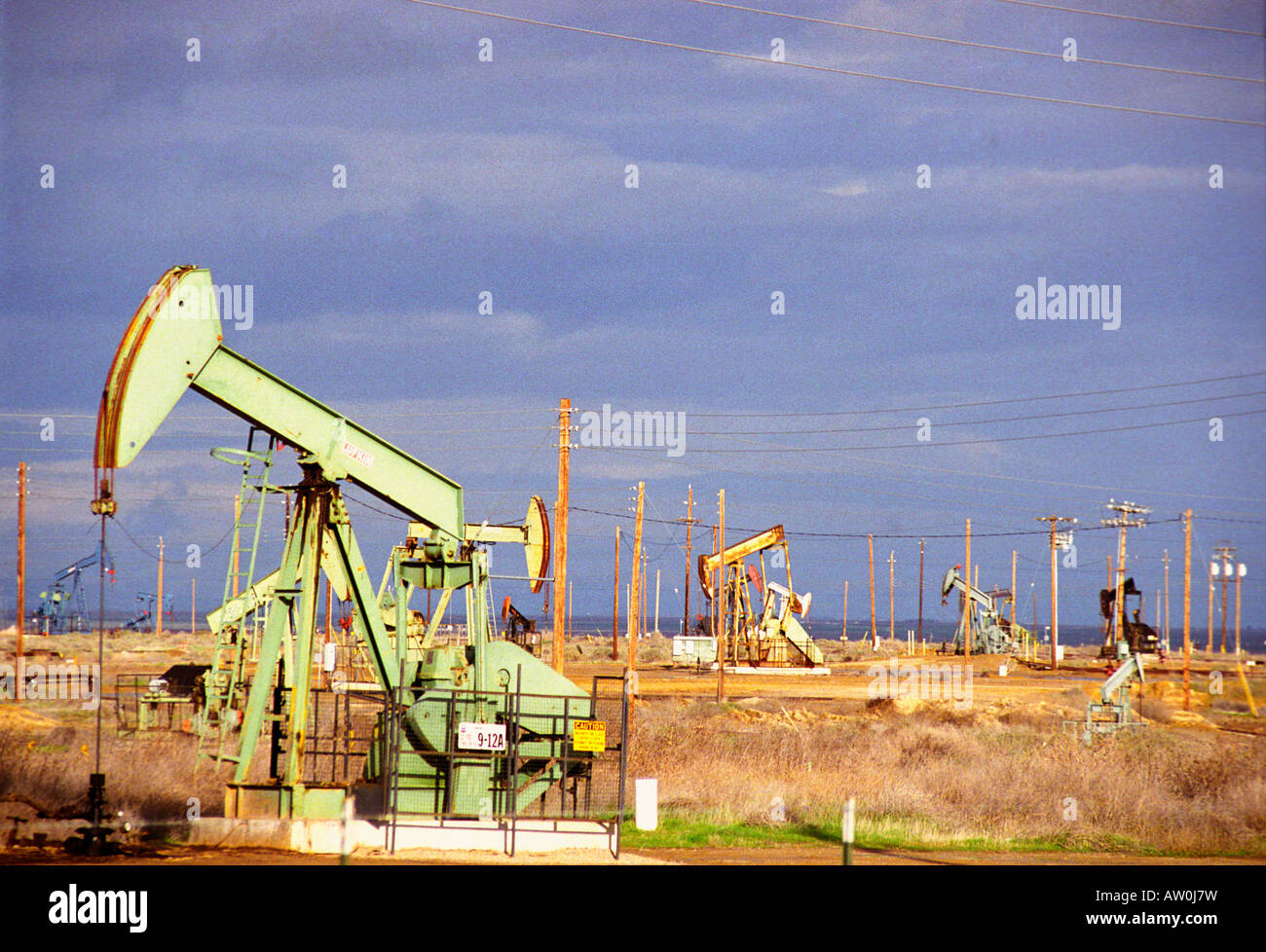 Oil pump, United States Stock Photo Alamy