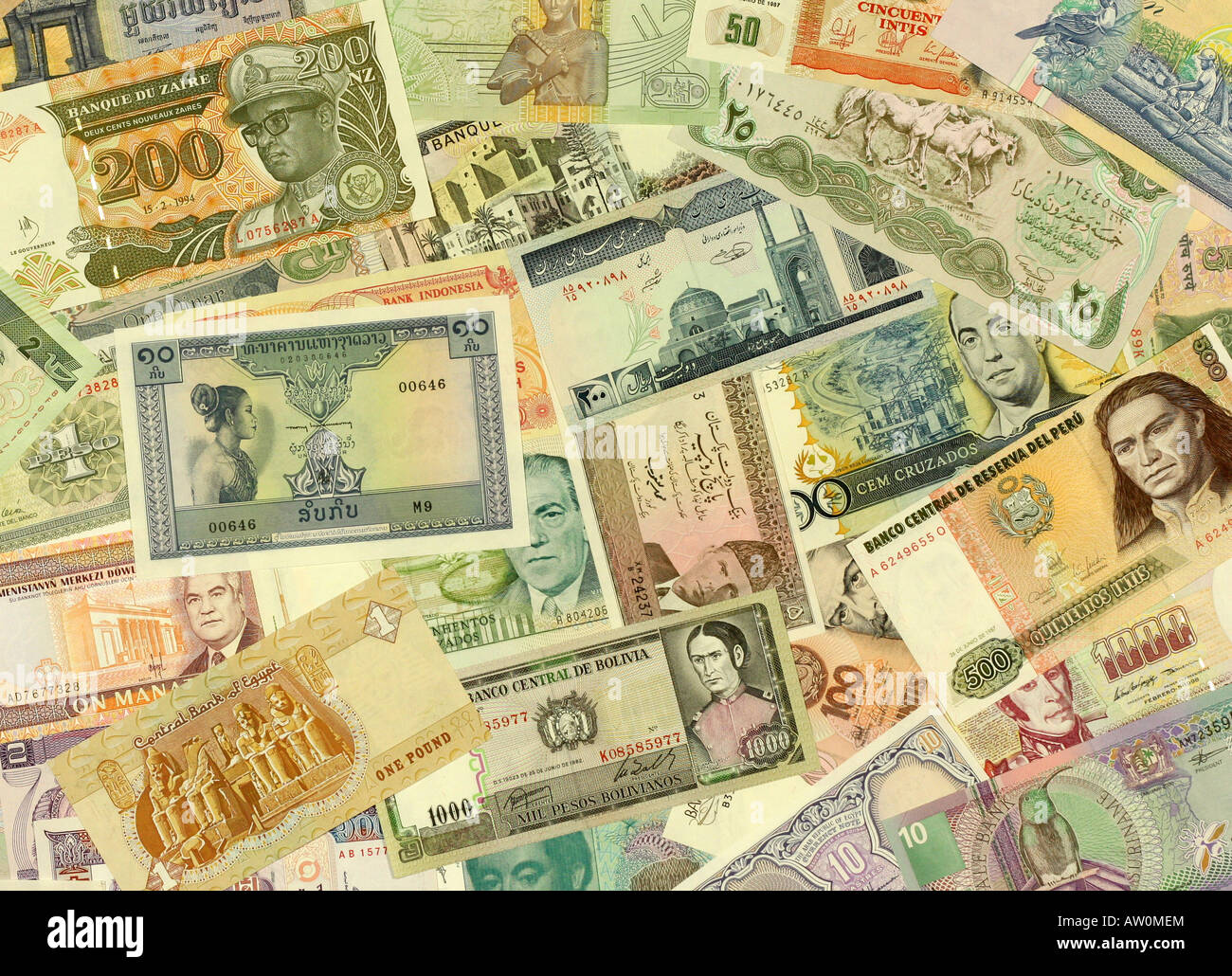 Exotic banknotes hi-res stock photography and images - Alamy