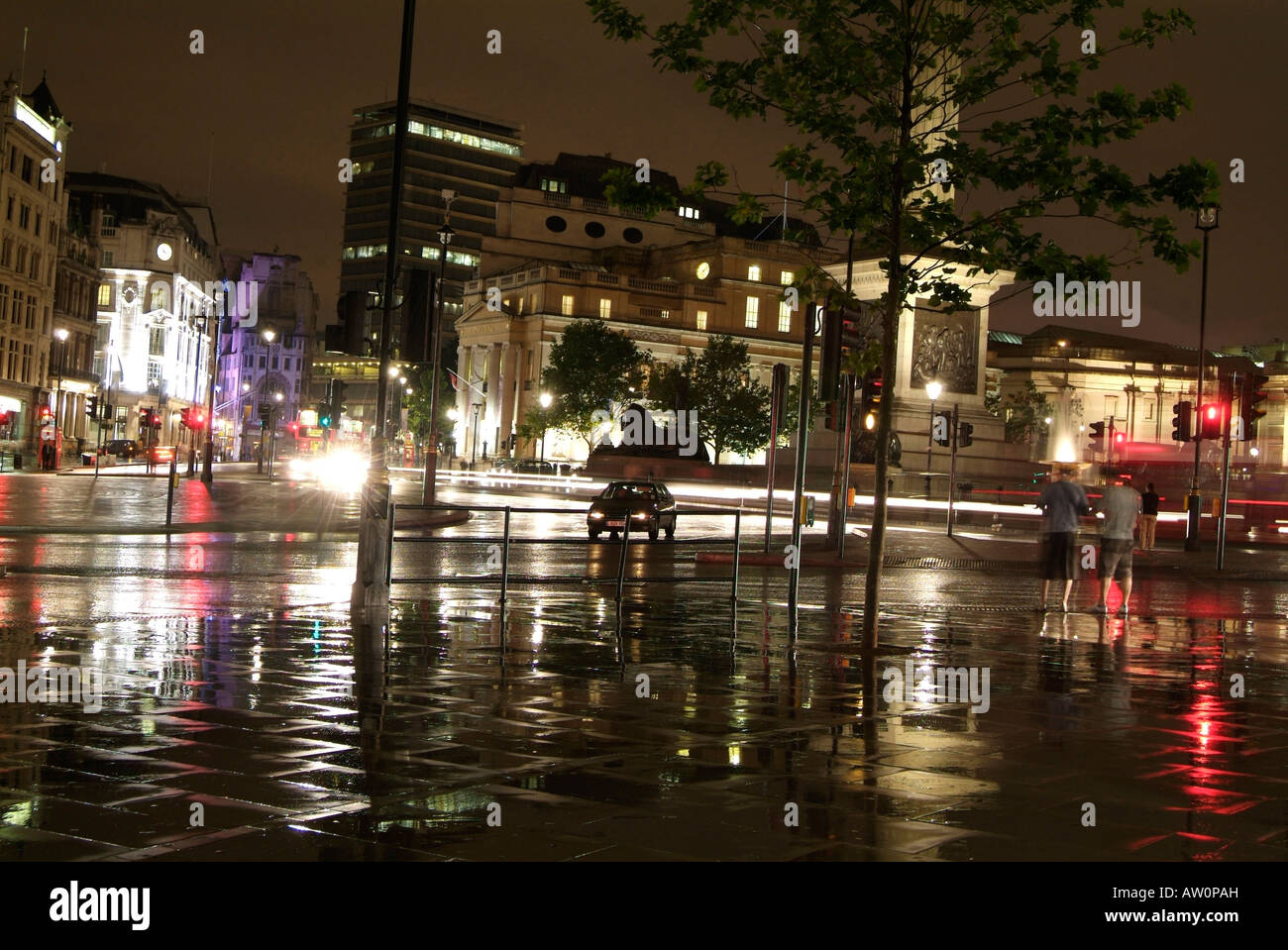 London at Night. Stock Photo