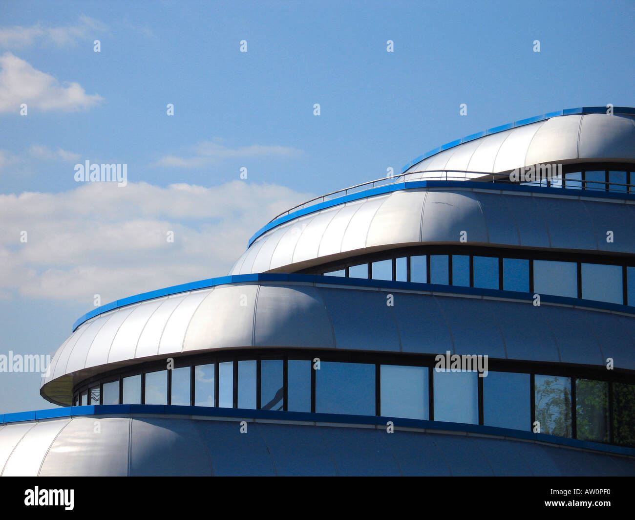 Forms of Futuristic Modern Architecture Stock Photo - Alamy