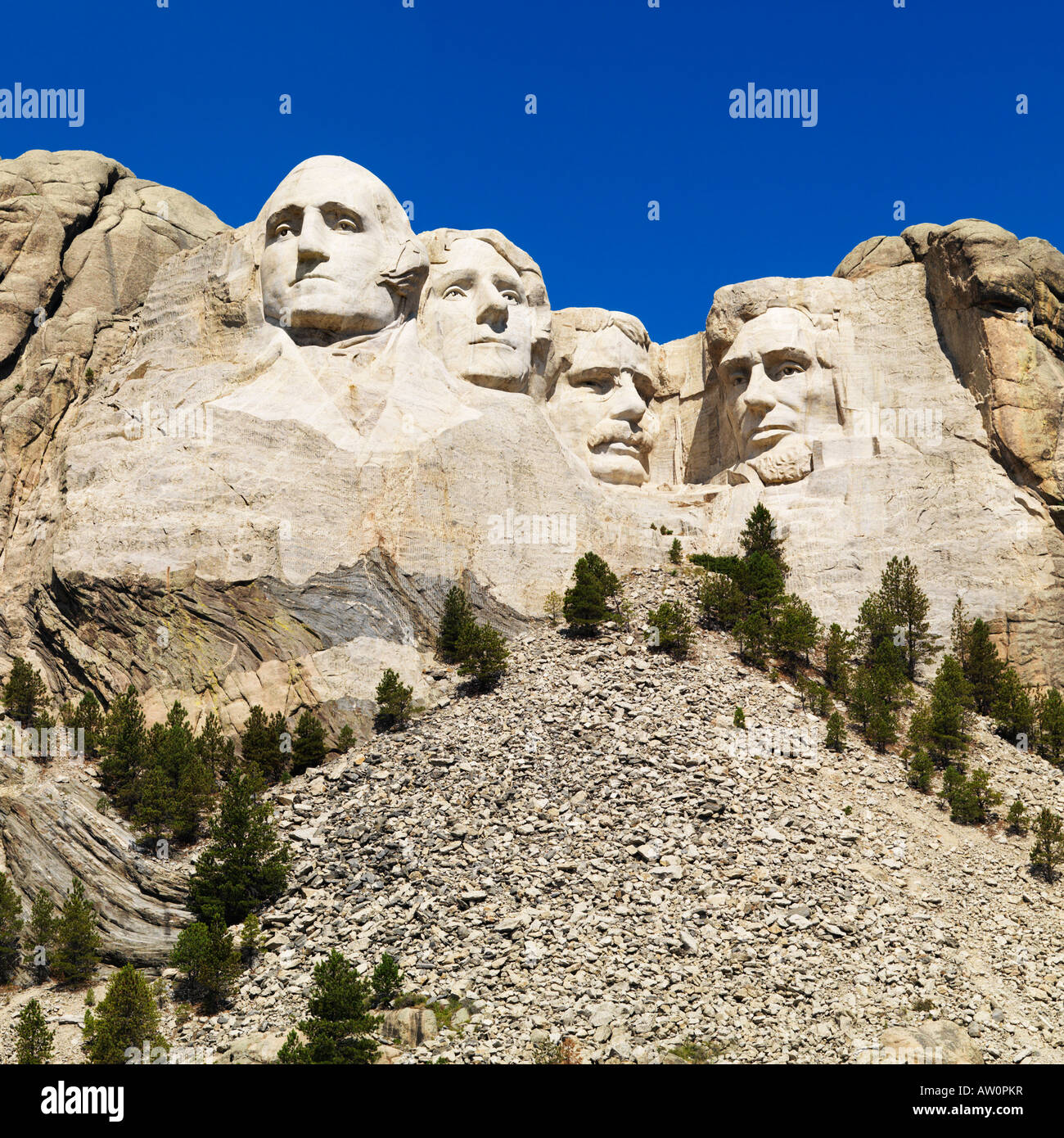 Mount Rushmore. Stock Photo