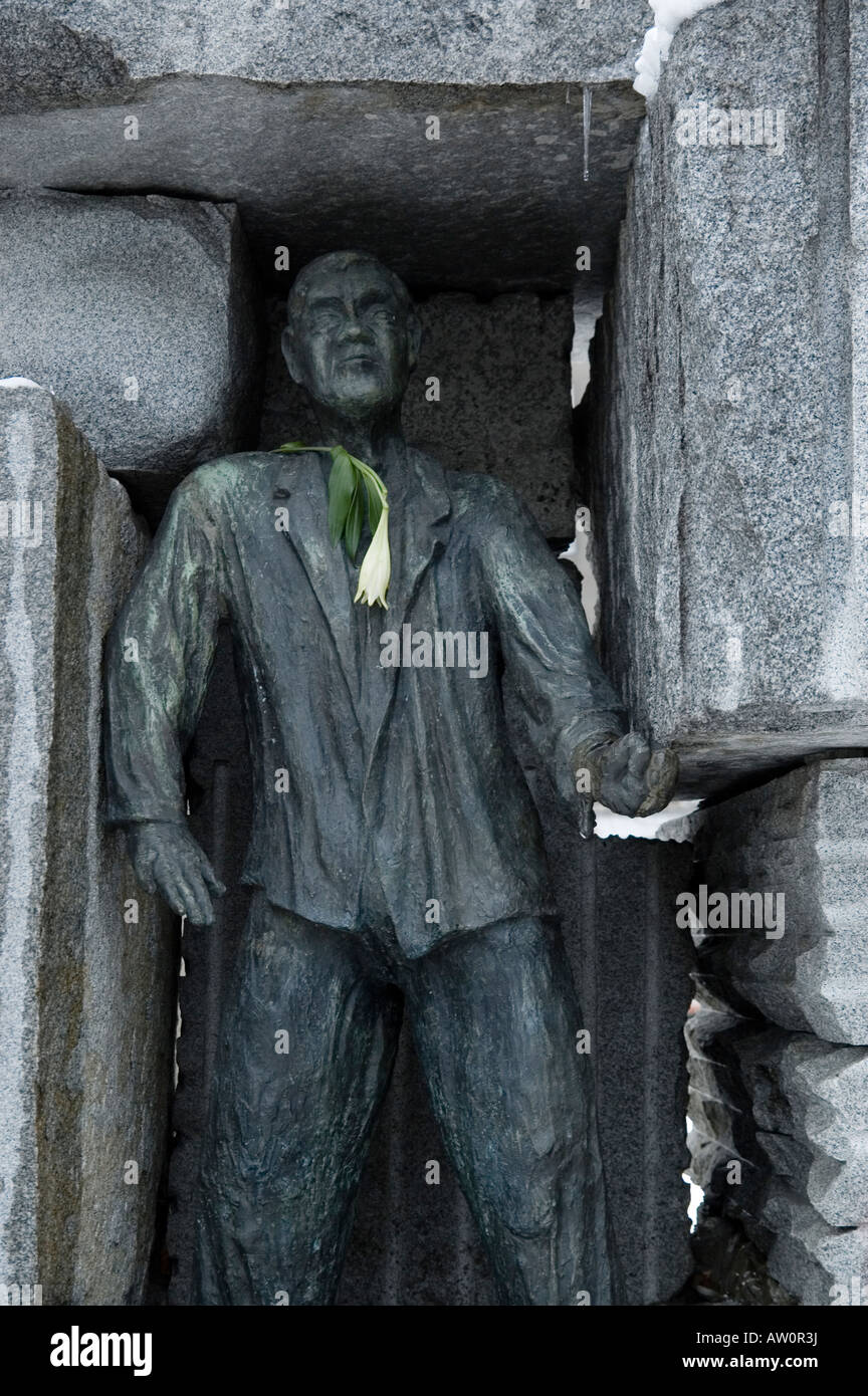 Niemals Vergessen monument.  Vienna, Austria, Europe Stock Photo
