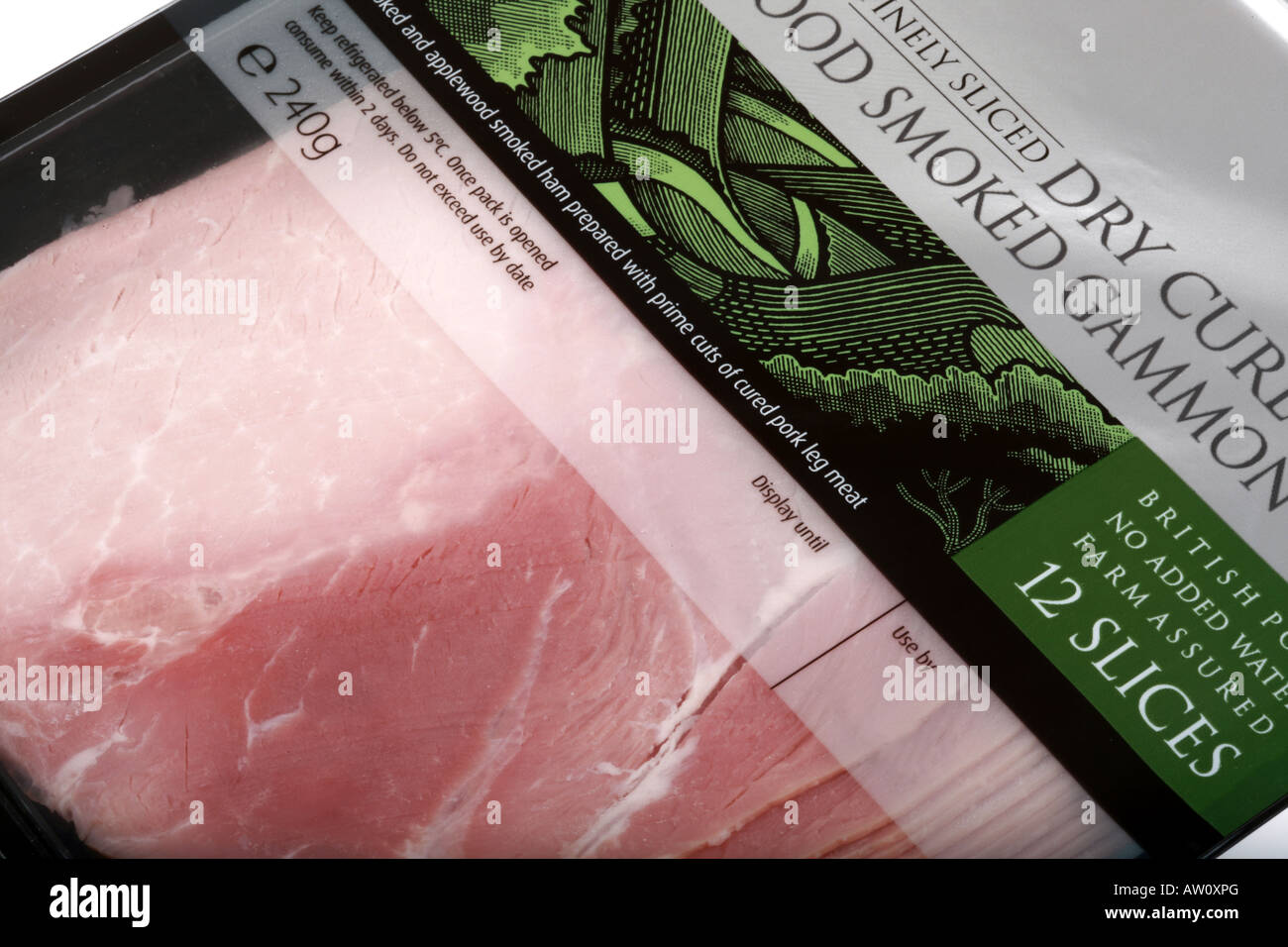 Gammon Ham Slices Stock Photo Alamy