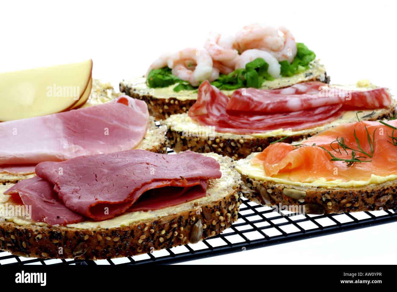Sandwiches Stock Photo