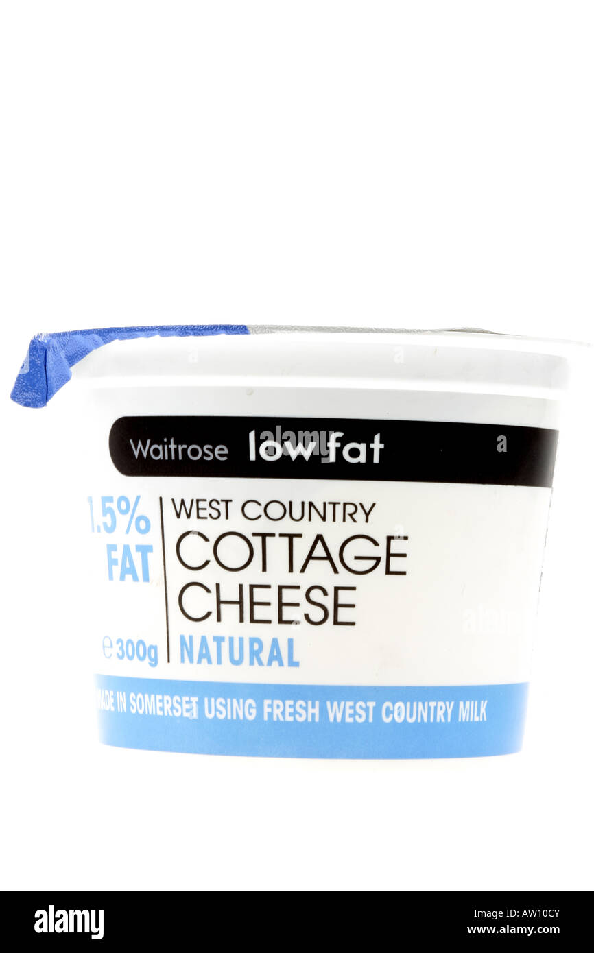 Low Fat Cottage Cheese Stock Photo - Alamy