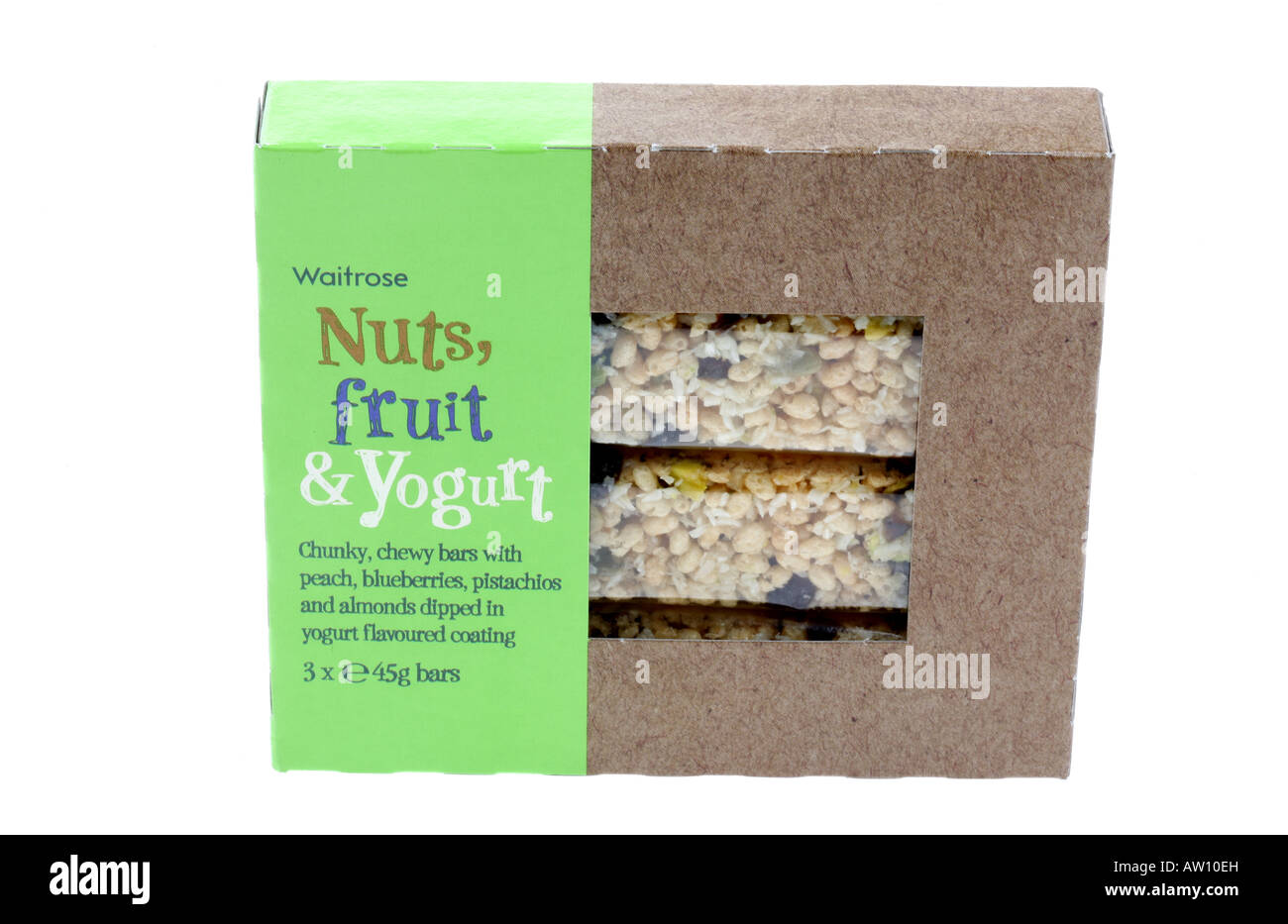 Fruit and Nut Cereal Bars Stock Photo Alamy