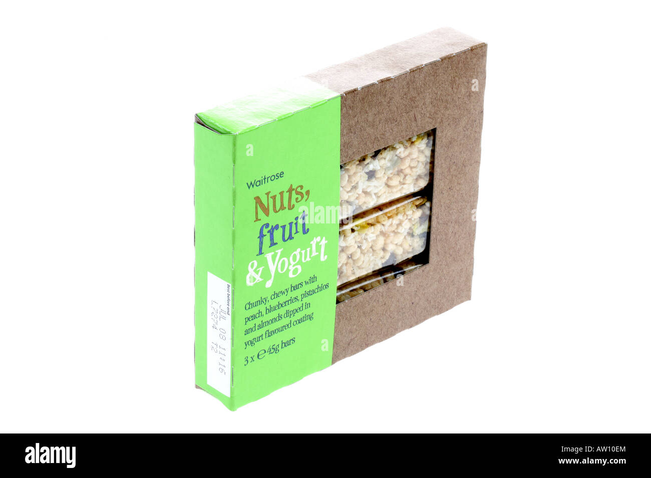 Fruit and Nut Cereal Bars Stock Photo Alamy