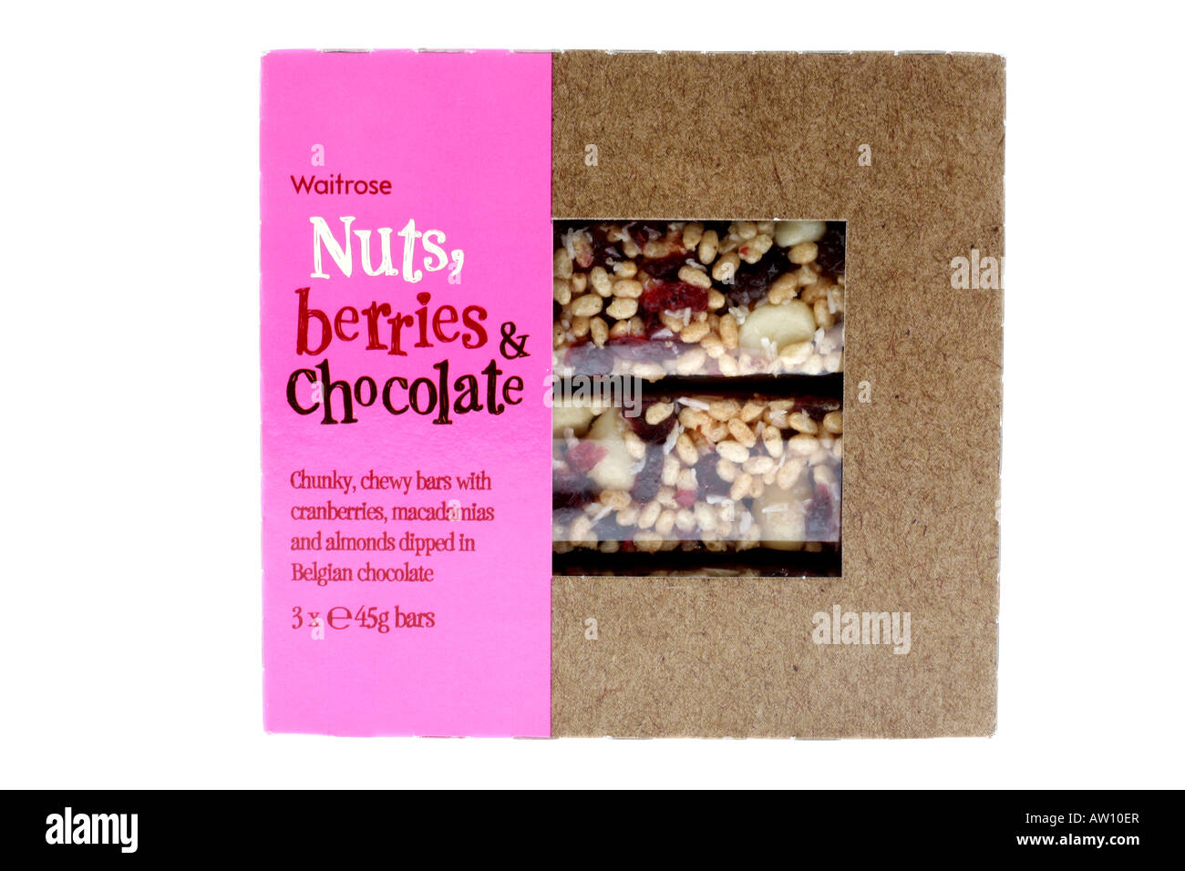 Fruit and Nut Cereal Bars Stock Photo Alamy