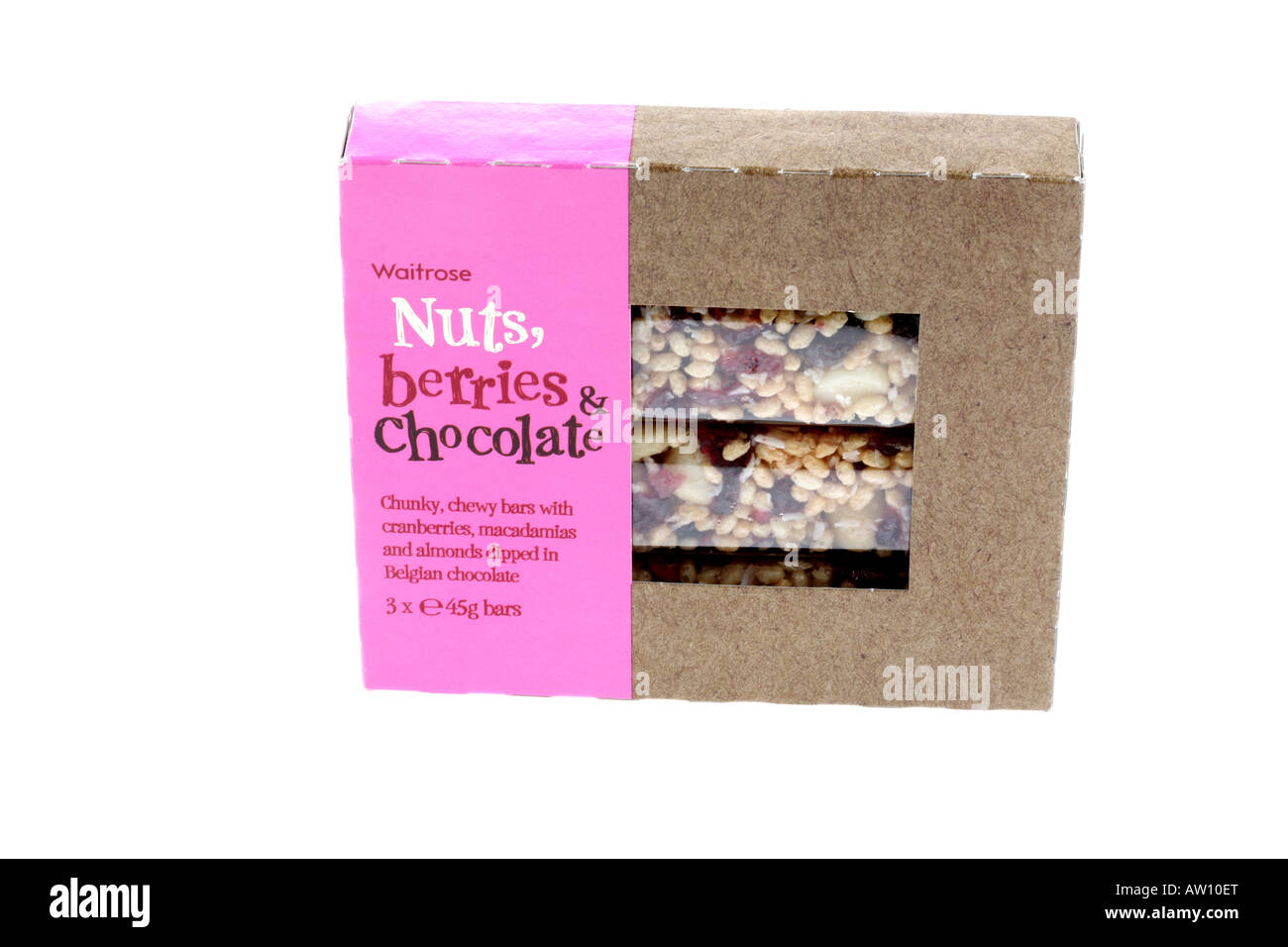 Fruit and Nut Cereal Bars Stock Photo Alamy