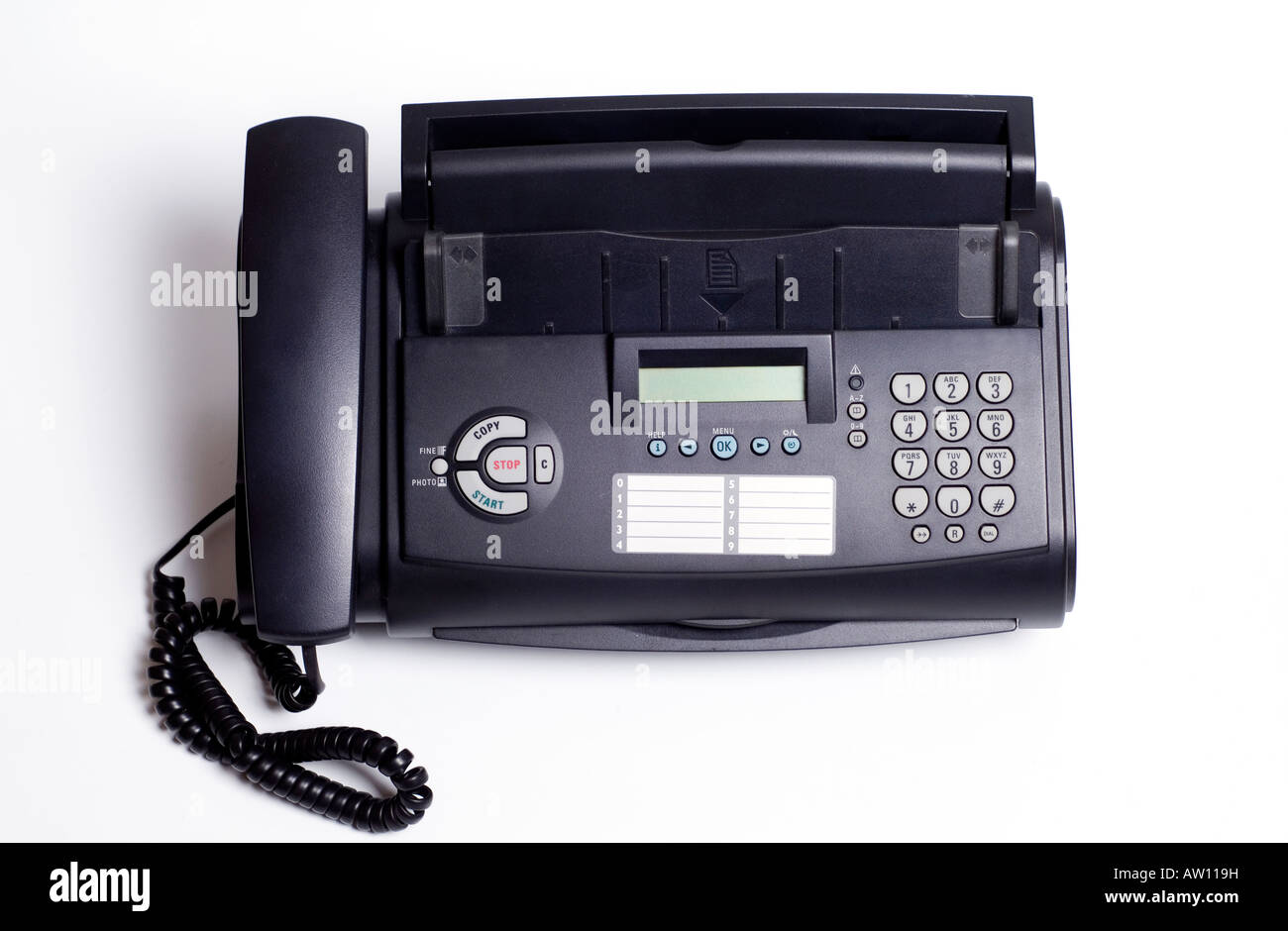 Telephone fax hi-res stock photography and images - Alamy