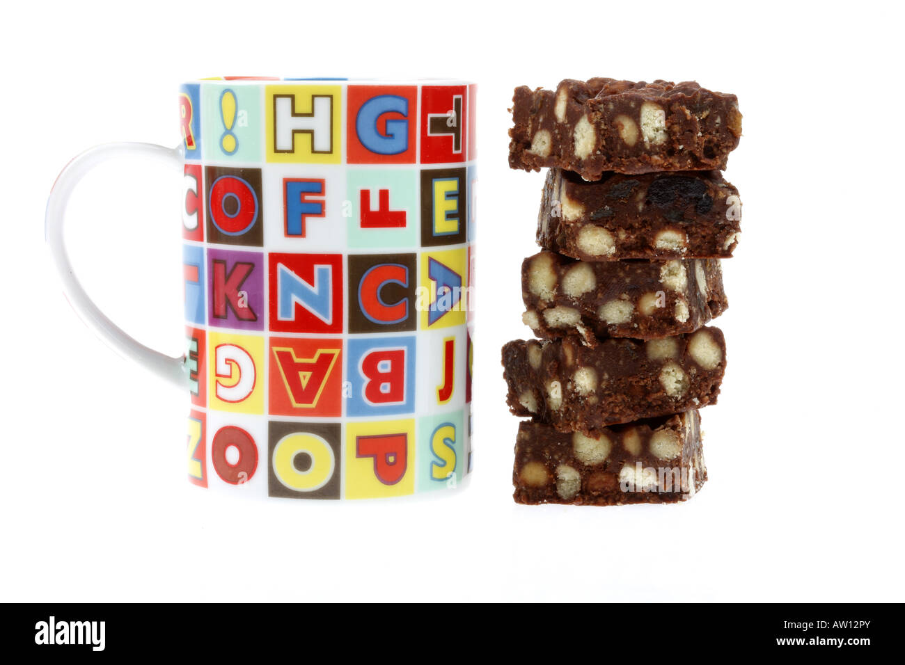 Mug with Tiffins Stock Photo Alamy