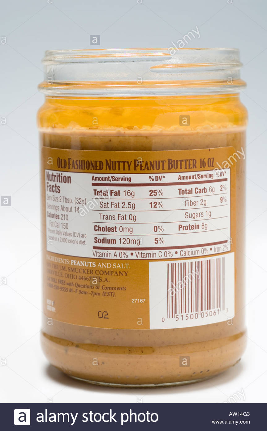 33 Organic Peanut Butter Nutrition Label Labels Design Ideas 2020