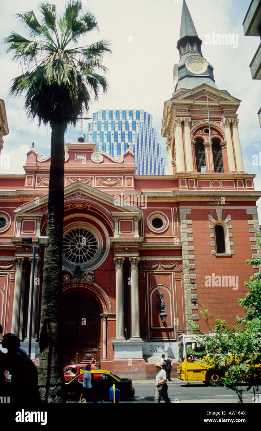 Iglesia de San Francisco, Santiago, Chile Stock Photo Alamy