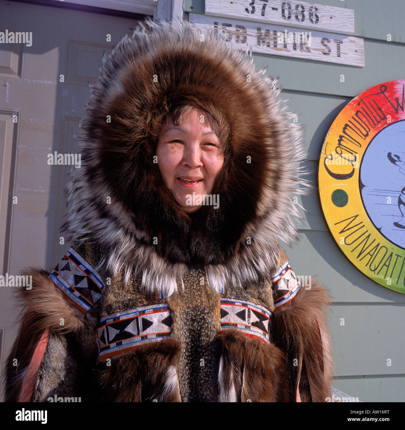Copper Inuits, Cambridge Bay, North West Territories, Canada Stock ...